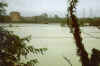 Castagneto Po 1 15.10.2000 ore 16 da SS590 veduta verso Chivasso ed il ponte sul Po (f. A.Miola).jpg (24734 byte)